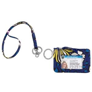 Lanyard and ID Case Vera Bradley African Violet